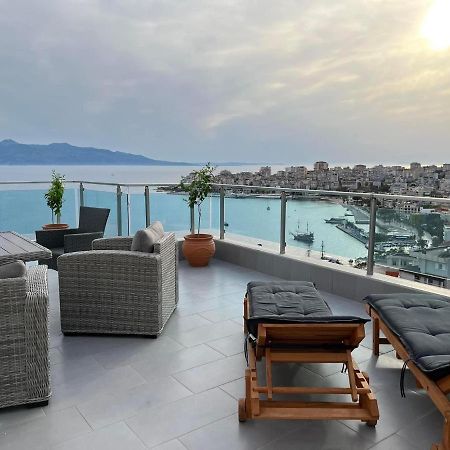 Rocknest Sea View Penthouse Leilighet Sarandë Eksteriør bilde