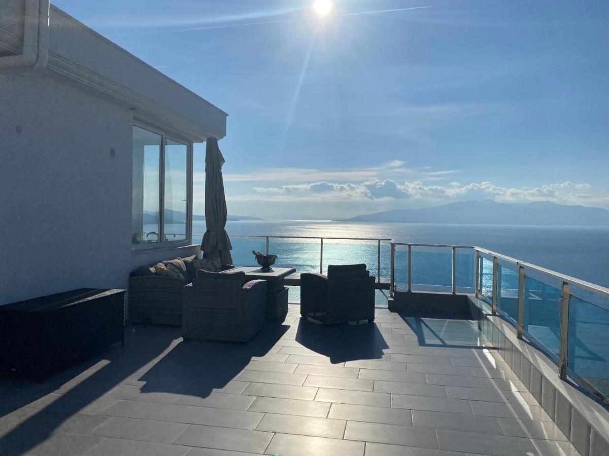 Rocknest Sea View Penthouse Leilighet Sarandë Eksteriør bilde