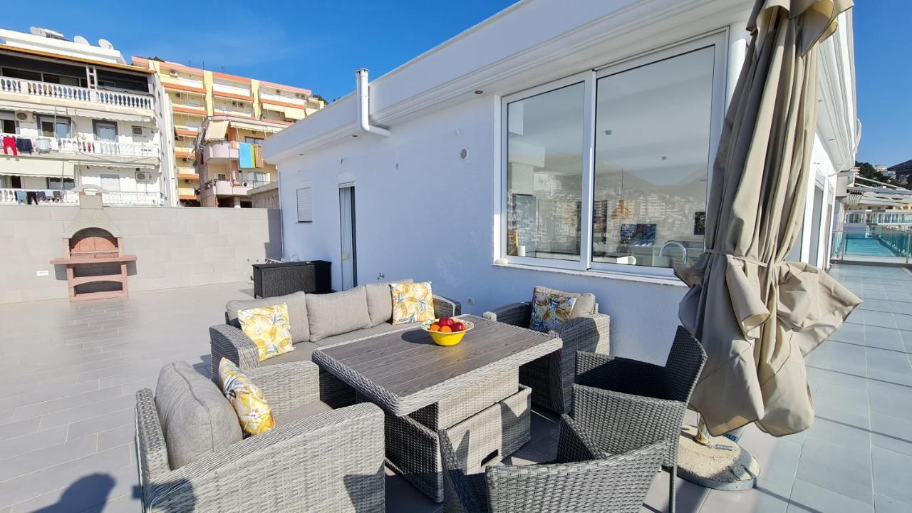 Rocknest Sea View Penthouse Leilighet Sarandë Eksteriør bilde