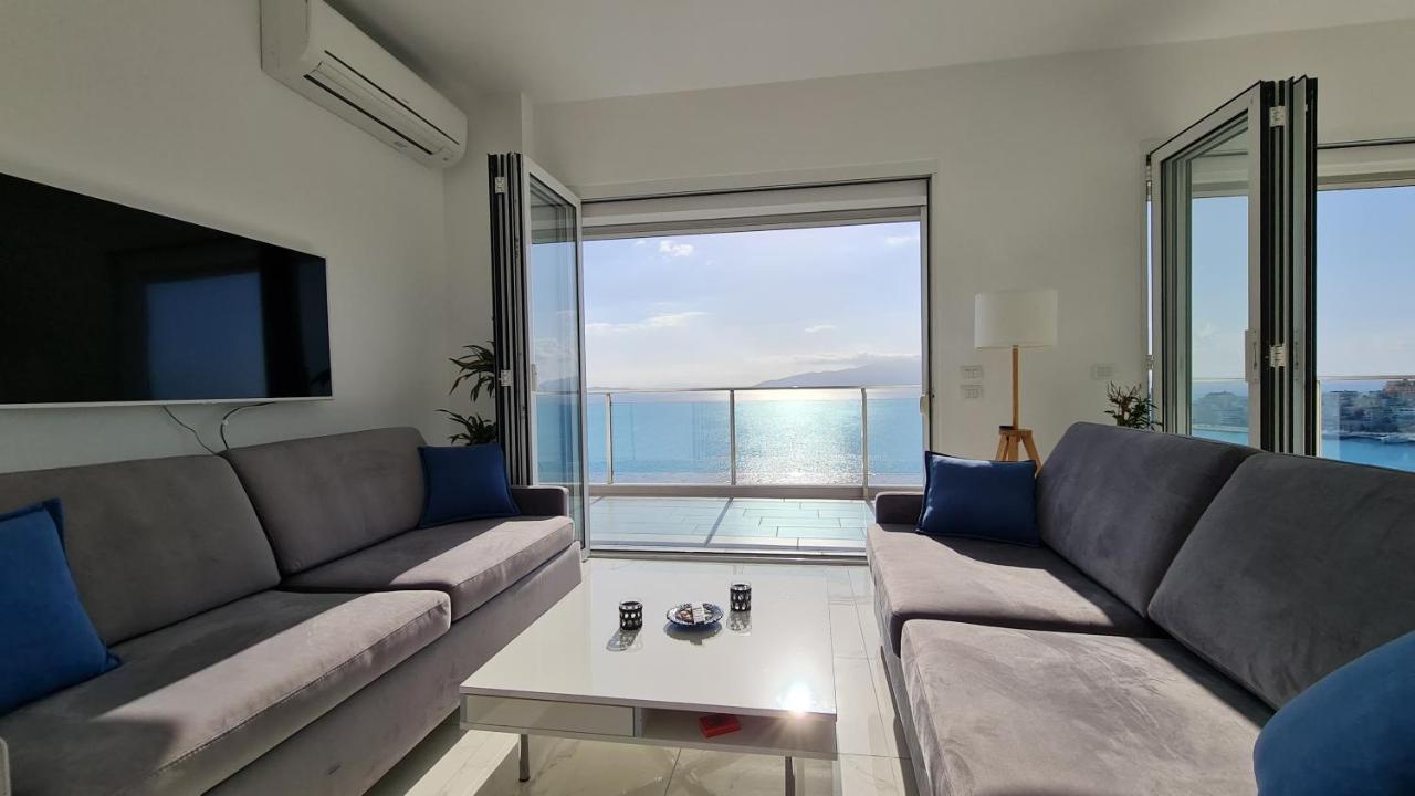 Rocknest Sea View Penthouse Leilighet Sarandë Eksteriør bilde