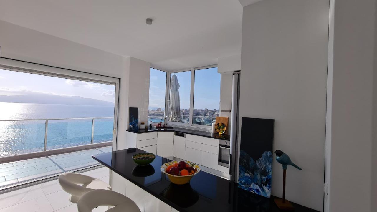Rocknest Sea View Penthouse Leilighet Sarandë Eksteriør bilde