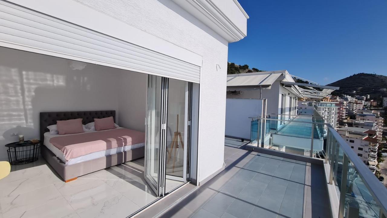 Rocknest Sea View Penthouse Leilighet Sarandë Eksteriør bilde