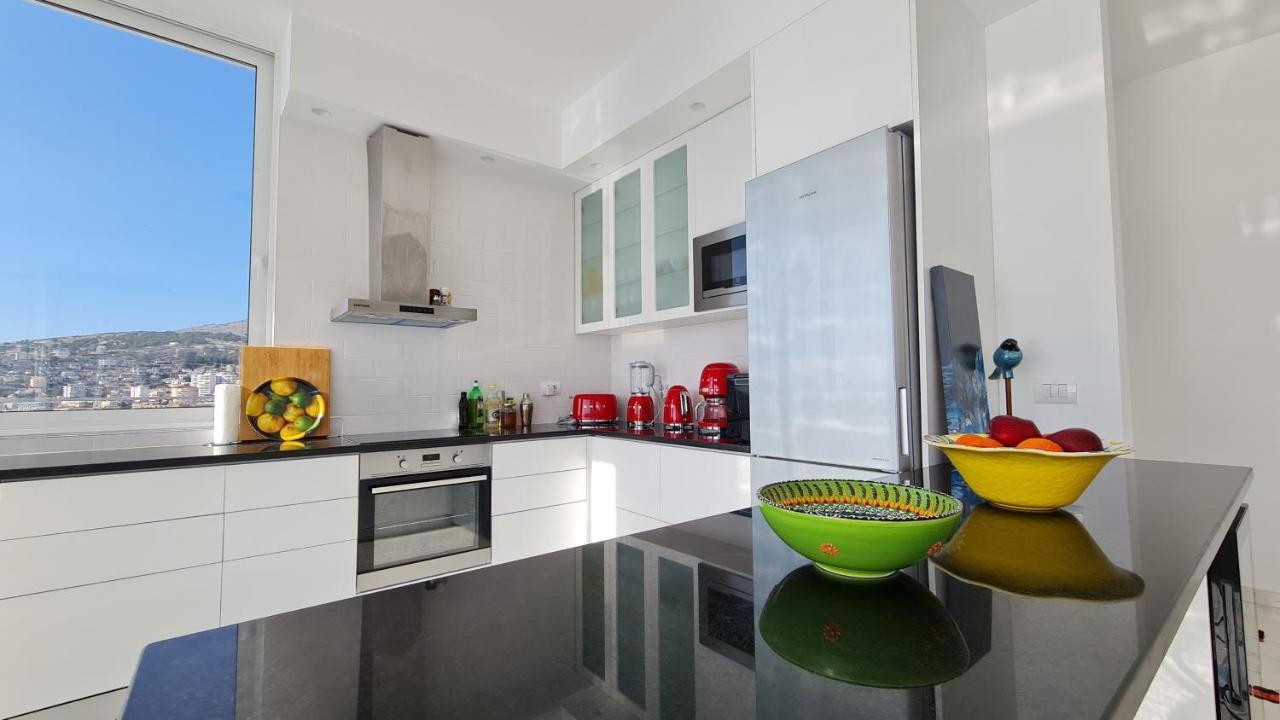 Rocknest Sea View Penthouse Leilighet Sarandë Eksteriør bilde