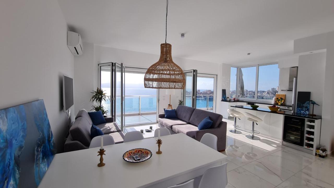 Rocknest Sea View Penthouse Leilighet Sarandë Eksteriør bilde