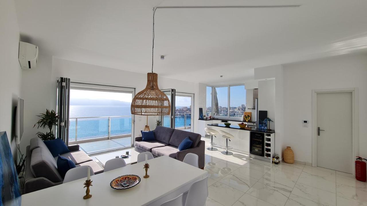Rocknest Sea View Penthouse Leilighet Sarandë Eksteriør bilde