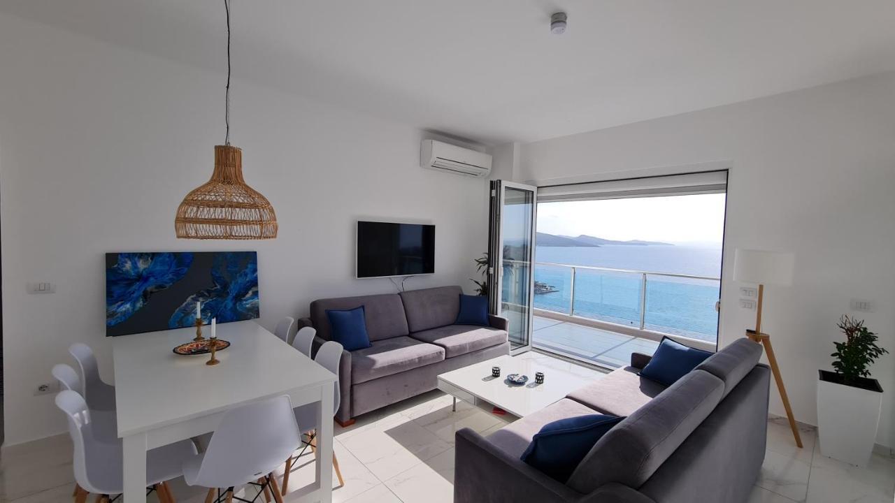 Rocknest Sea View Penthouse Leilighet Sarandë Eksteriør bilde