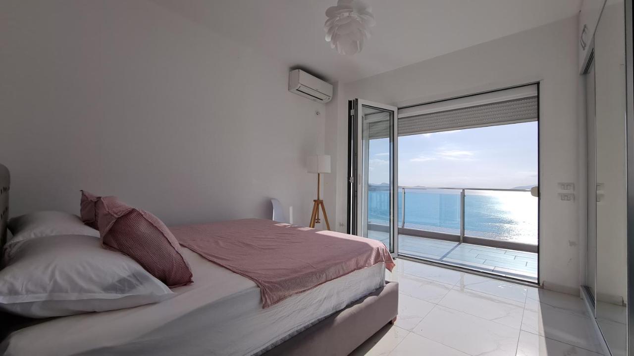 Rocknest Sea View Penthouse Leilighet Sarandë Eksteriør bilde