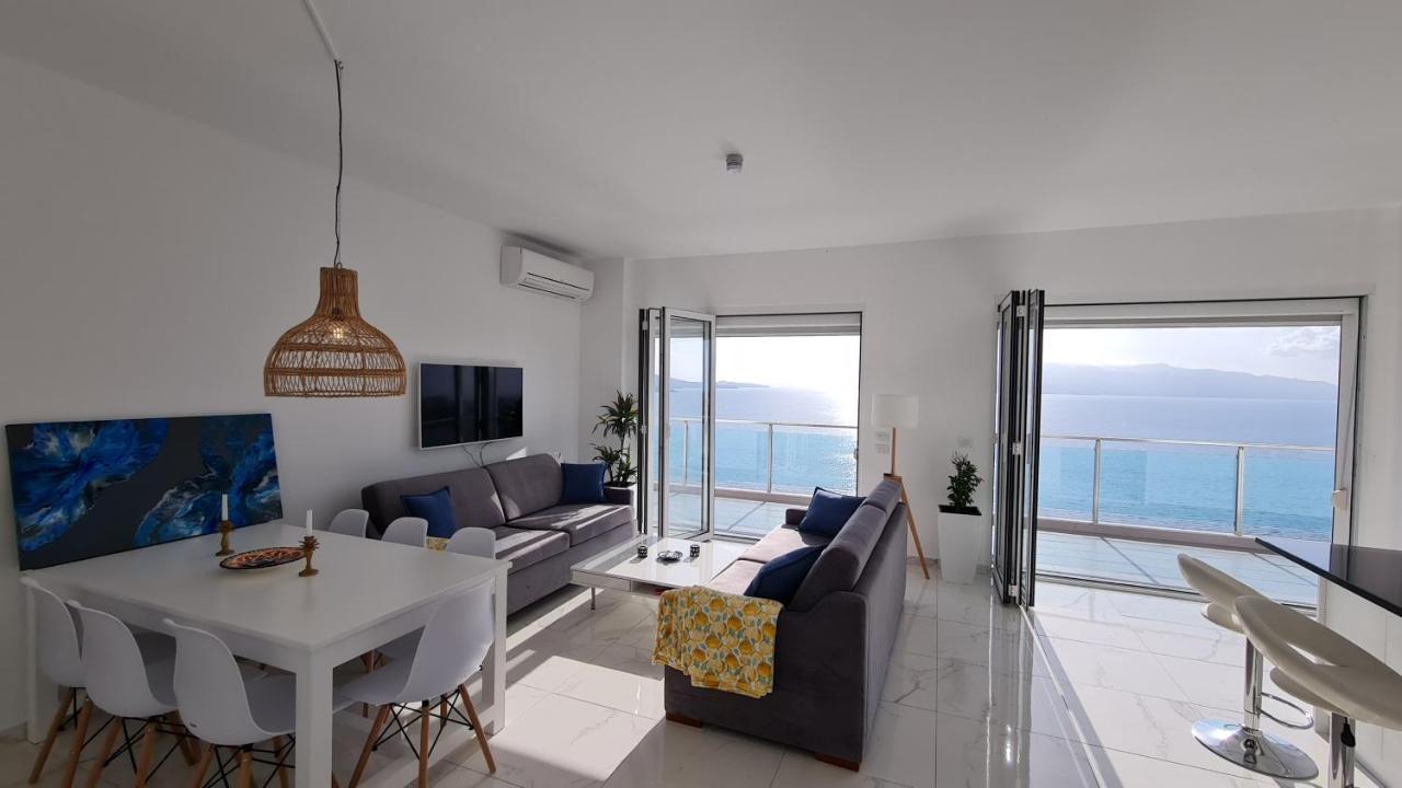 Rocknest Sea View Penthouse Leilighet Sarandë Eksteriør bilde